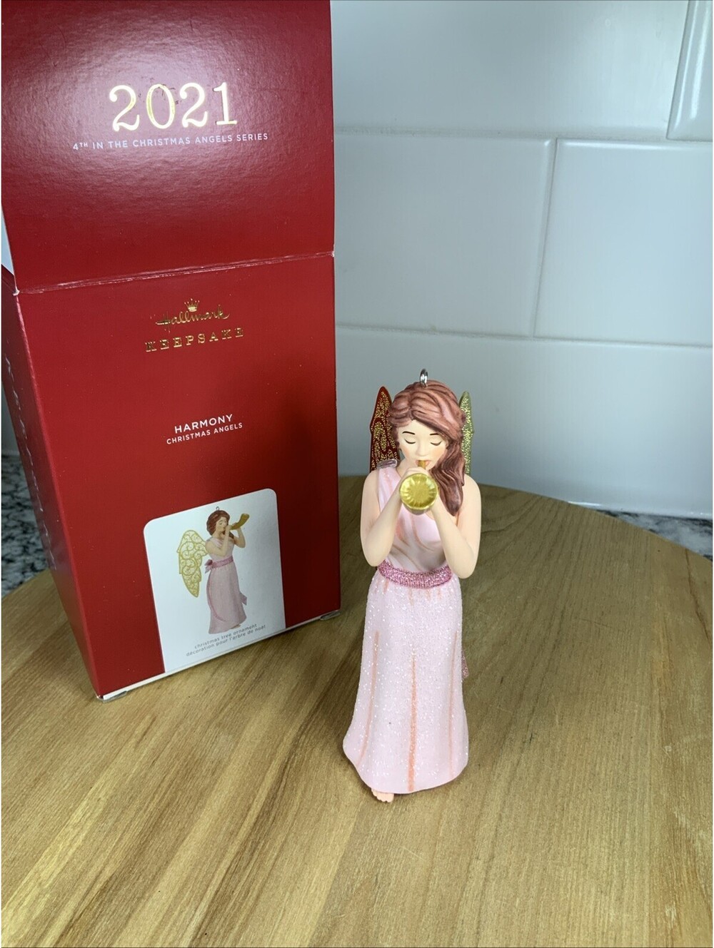 HALLMARK 2021 HARMONY ANGEL - 4TH IN THE SERIES
